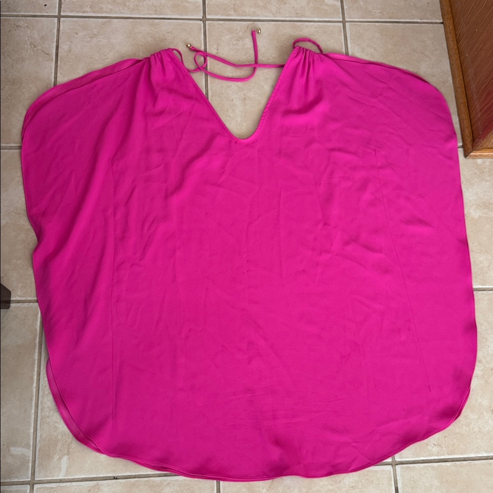 Trina Turk Haipo Fuchsia XL Dress - Picture 5 of 15